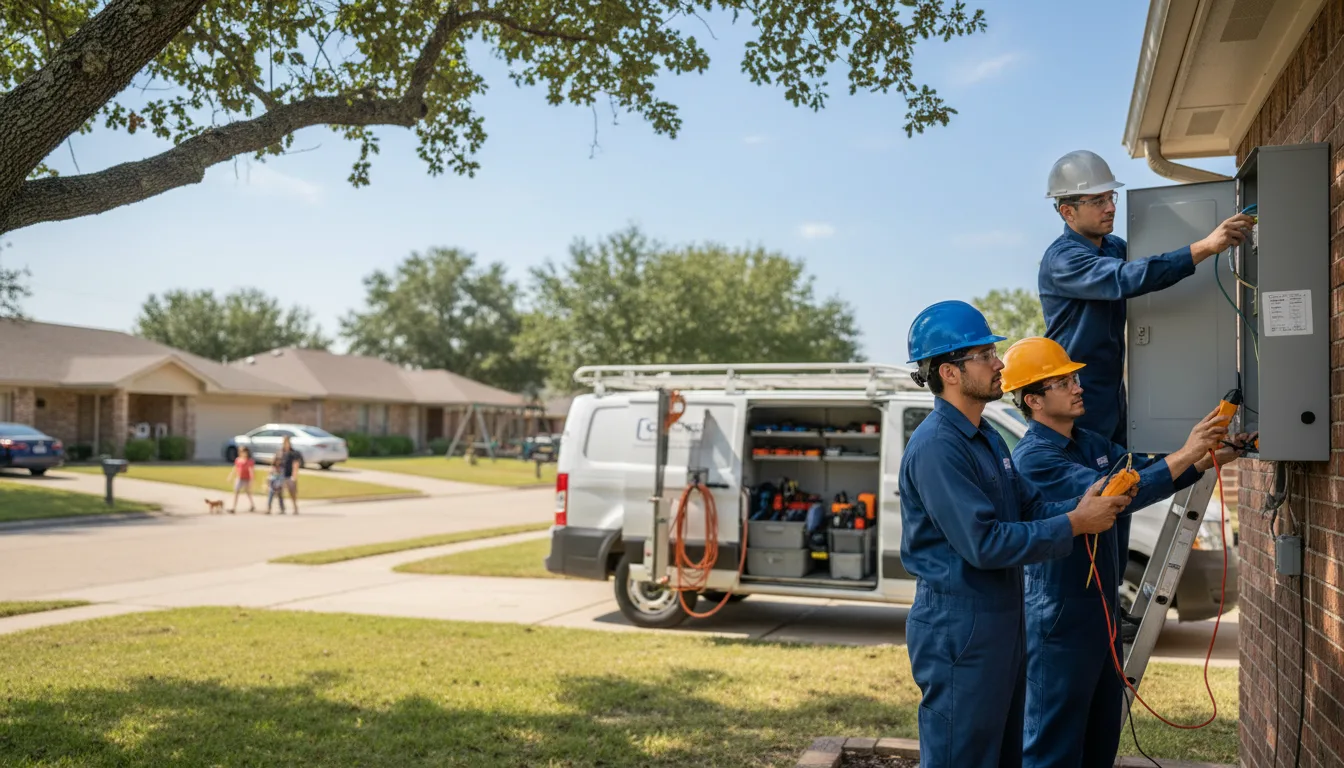Certified electrician providing emergency electrical services in Luray, MO
